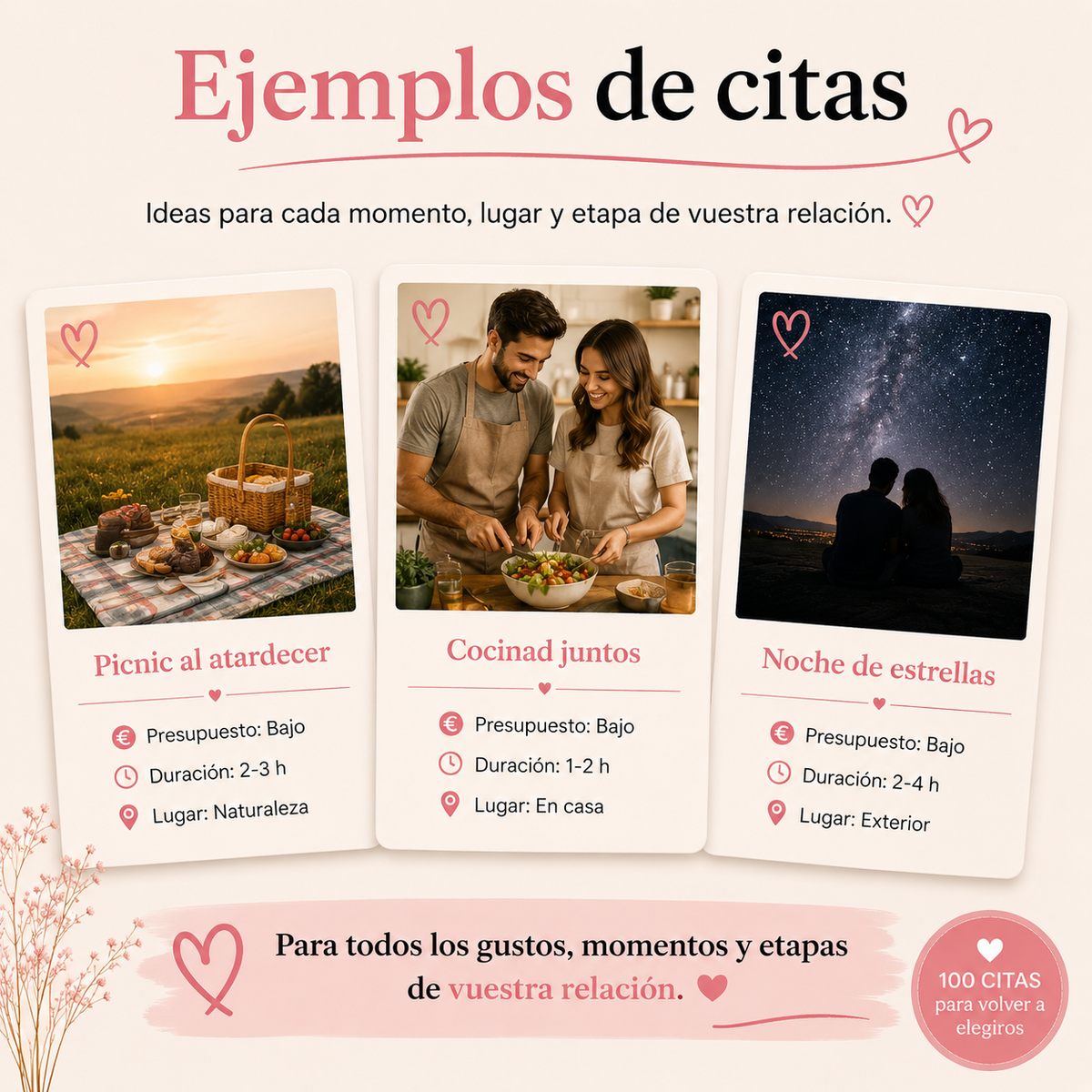 100 Couple Dates ❤️ | Plans to Break the Routine and Choose Each Other Again