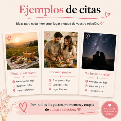 100 Couple Dates ❤️ | Plans to Break the Routine and Choose Each Other Again